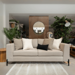 Sofa Bruselas2 SOFÁ BRUSELAS BRAZO ANCHO Y PATAS ZANCO DE HIERRO